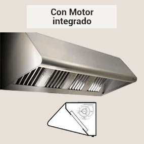 Catálogo Campana extractora Industrial Pared con Motor - Pepebar